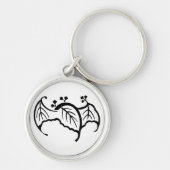 こうもり型パウロキーチェーン キーホルダー (正面)