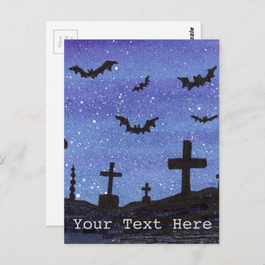 こうもり墓地 ポストカード (正面/裏面)