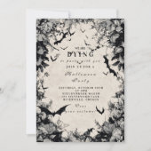 こうもり幽霊のよく出るズのハロウィーン 招待状 (正面)