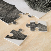 こうもり愛好家への贈り物のパーソナライズ ジグソーパズル (側面)