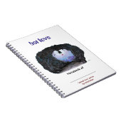 こうもり愛/動物愛ノート ノートブック (右側)