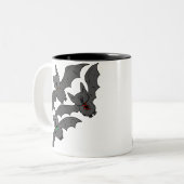 こうもり攻撃 ツートーンマグカップ (正面左)