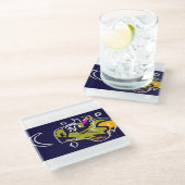 こうもり星 ガラスコースター (アングル)