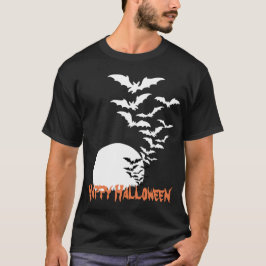 こうもり月明かりのTシャツ Tシャツ