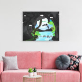 こうもり洞窟 キャンバスプリント (インサイチュ (リビング))