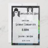 こうもり洞窟 招待状 (裏面)