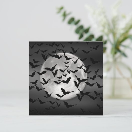 こうもり満月 招待状 (スタンド正面)