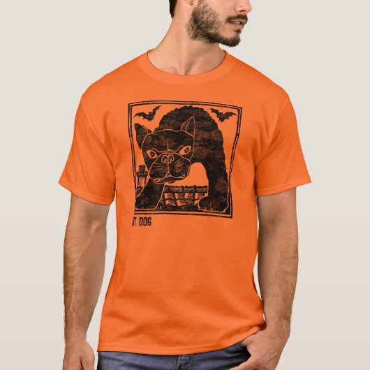 こうもり犬 Tシャツ (正面)