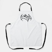 こうもり状桐 エプロン (正面)