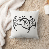 こうもり状桐 クッション (ブランケット)