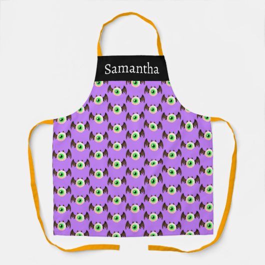 こうもり眼球 エプロン (正面)