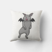 こうもり翼のウサギ クッション (裏面)