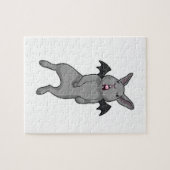 こうもり翼のウサギ ジグソーパズル (横)