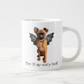 こうもり翼の犬 ジャンボコーヒーマグカップ (右)