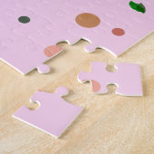 こうもり花フローラ植物学 ジグソーパズル (側面)