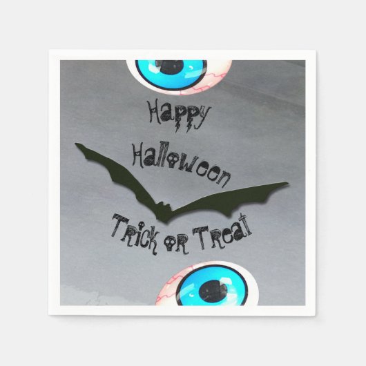 こうもり血ショット眼球スモーキーロード スタンダードカクテルナプキン (正面)