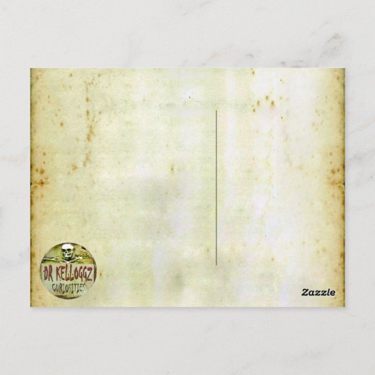 こうもり血 ポストカード (裏面)