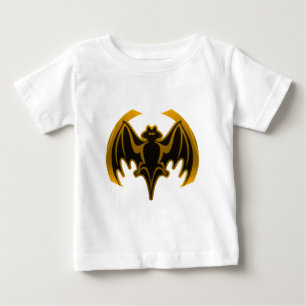 こうもり金ゴールドザミュージアムザズルギフト ベビーTシャツ