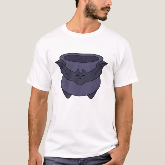 こうもり釜 Tシャツ (正面)