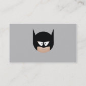 こうもり顔名刺 名刺 (裏面)