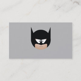 こうもり顔名刺 名刺