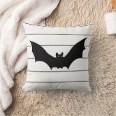 こうもり飛んでいるハロウィーン装飾用クッション クッション (ブランケット)