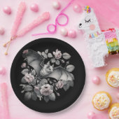 こうもり飛んでいるハロウィーン ペーパープレート (パーティー)