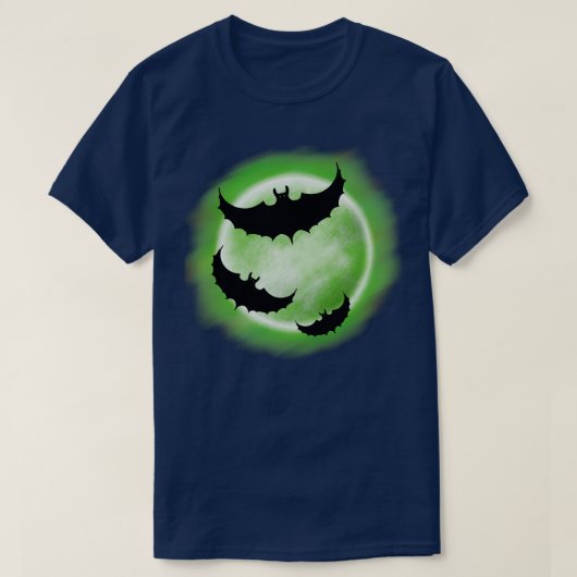 こうもり1 Tシャツ (デザイン正面)