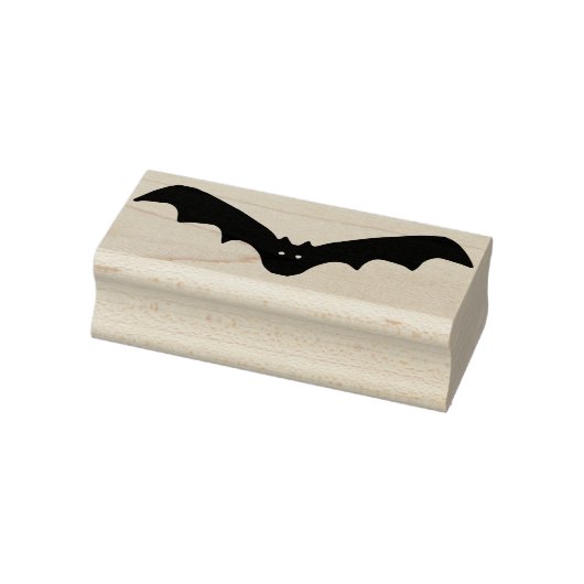 こうもり6シルエットアートスタンプ ラバースタンプ (スタンプ)