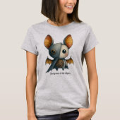 こうもり – オペラの牙とトム Tシャツ (正面)