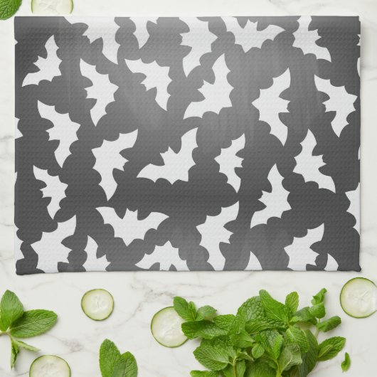 こうもり キッチンタオル (折り畳み)