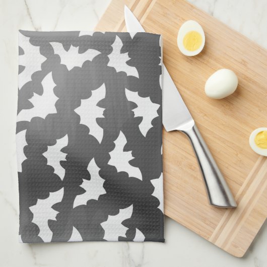 こうもり キッチンタオル (四つ折り)