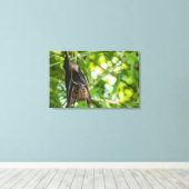 こうもり キャンバスプリント (インサイチュ (ウッドフロア))