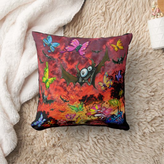 こうもり クッション (ブランケット)