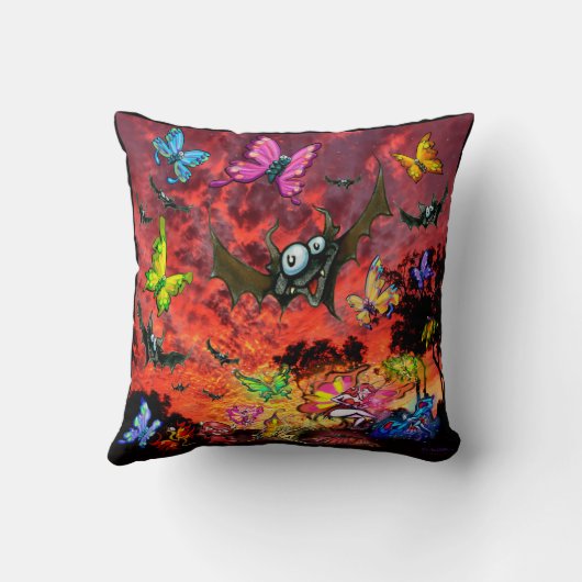 こうもり クッション (裏面)