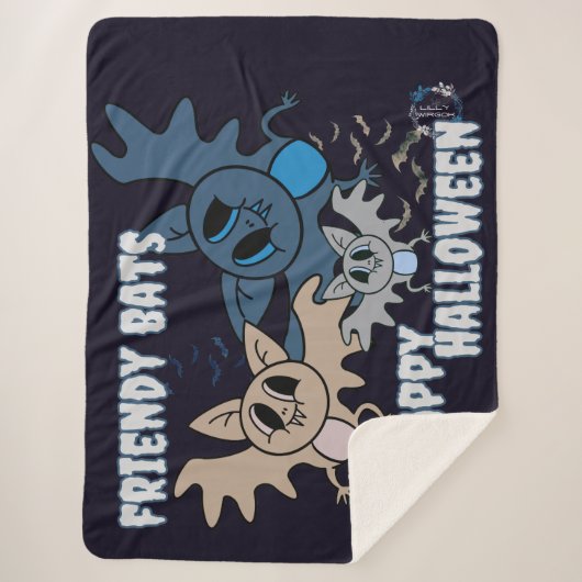 こうもり シェルパブランケット (正面)