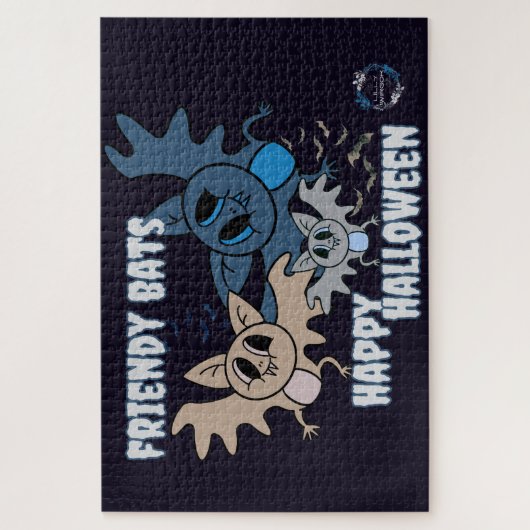 こうもり ジグソーパズル (縦)