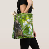 こうもり トートバッグ (クローズアップ)