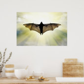 こうもり ポスター (キッチン)