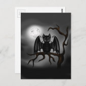 こうもり ポストカード (正面/裏面)