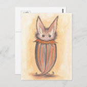 こうもり ポストカード (正面/裏面)