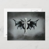 こうもり ポストカード (正面/裏面)