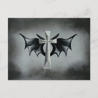 こうもり ポストカード