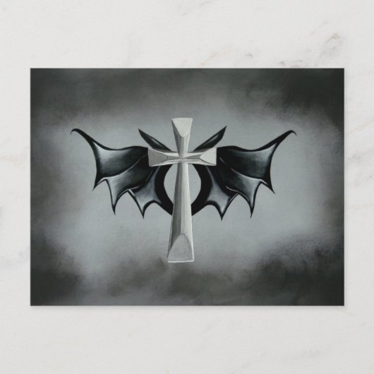 こうもり ポストカード (正面)