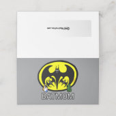 こうもり・ママ・マザーズ・デイ・カード プレイスカード (外部開封)