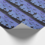 こうもり ラッピングペーパー (角)