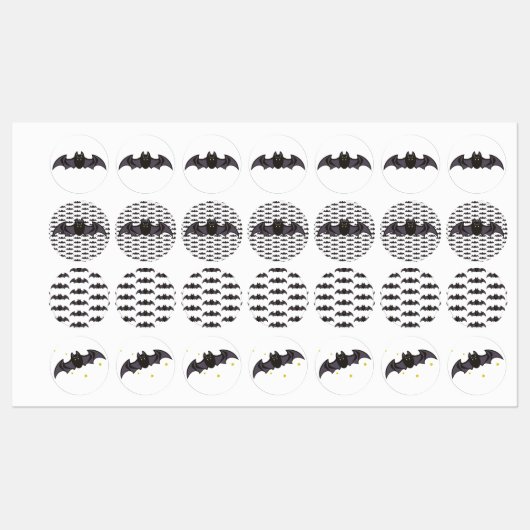 こうもり ラベル (シート)