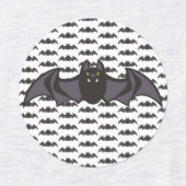 こうもり ラベル (デザイン2)