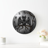 こうもり ラージ壁時計 (ホーム)