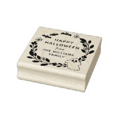 こうもり&幽霊リースハッピーハローウィン ラバースタンプ (スタンプ)